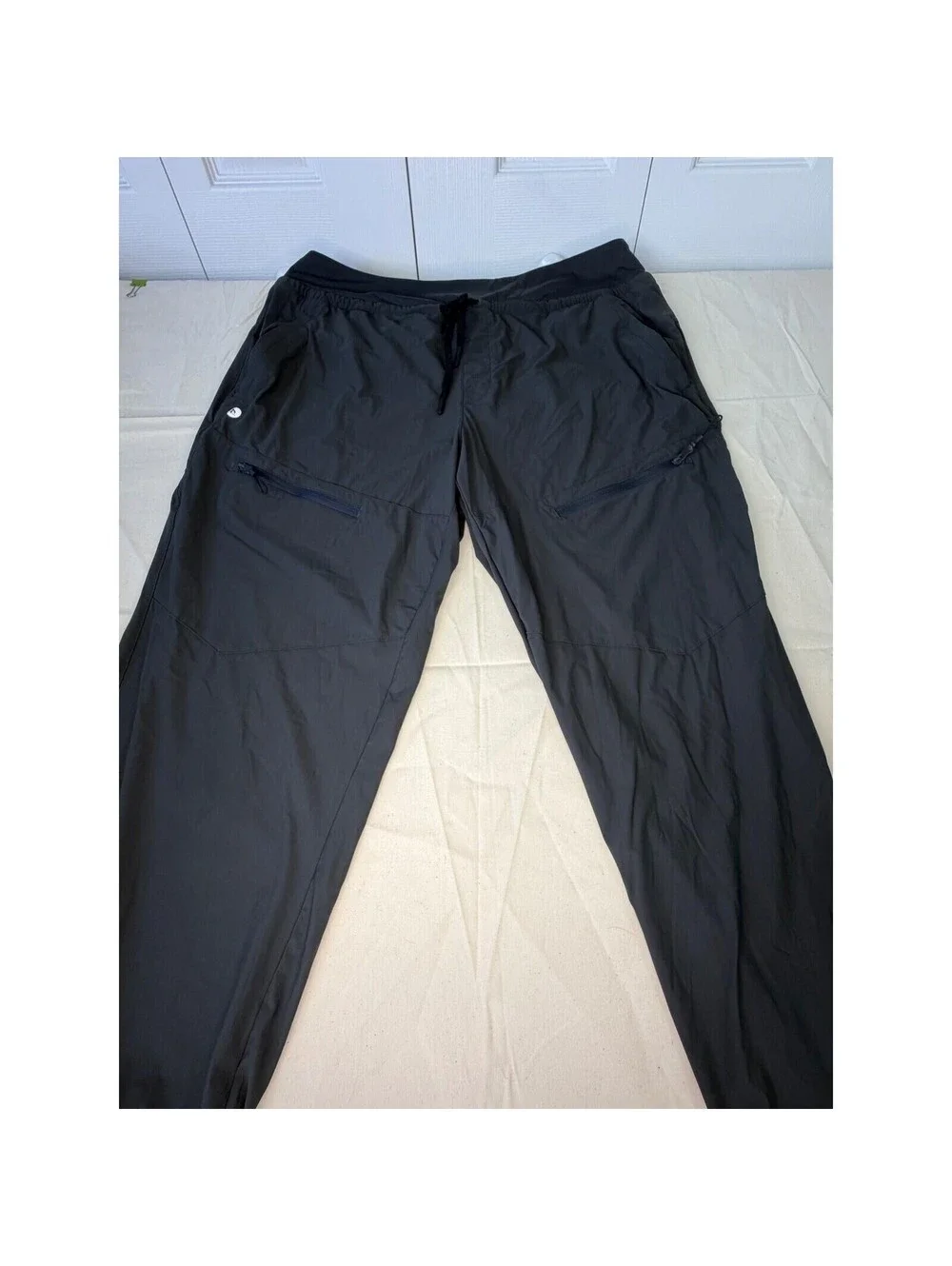 Baleaf XL Black Nylon Spandex Athletic Jogger Pants